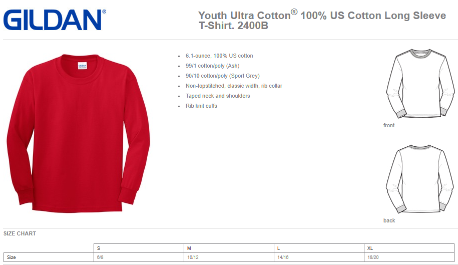 Chester Coyotes Long Sleeve T-Shirt