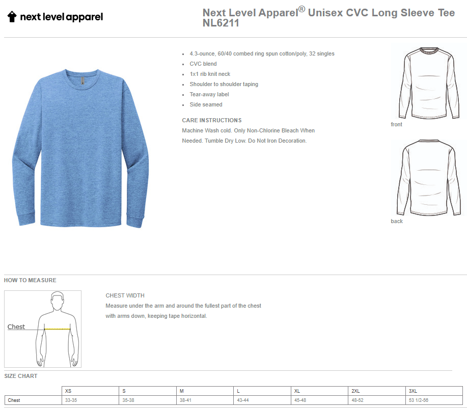 Ponderosa Unisex Adult Long Sleeve T-shirt