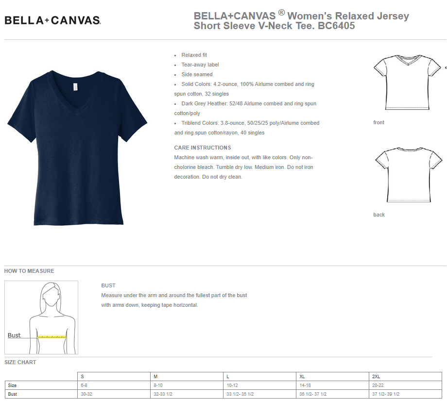 Ponderosa Ladies V-neck T-shirt