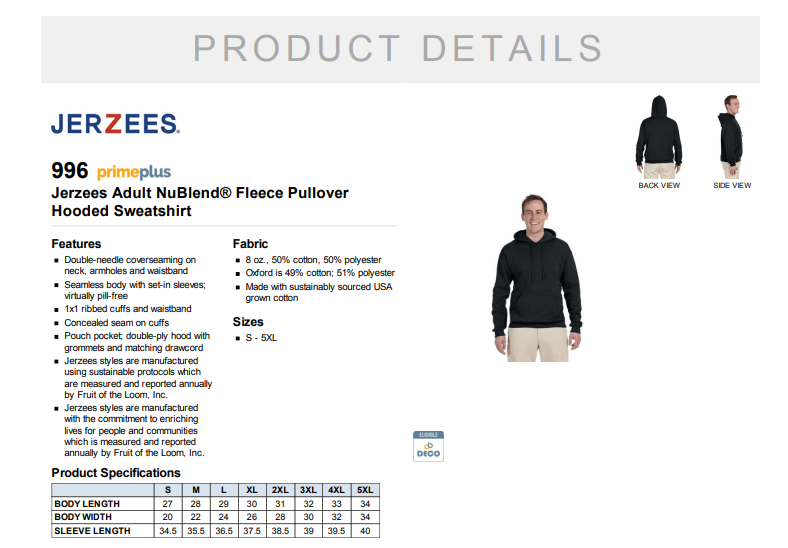 Hawks PTO EST. Hoodie