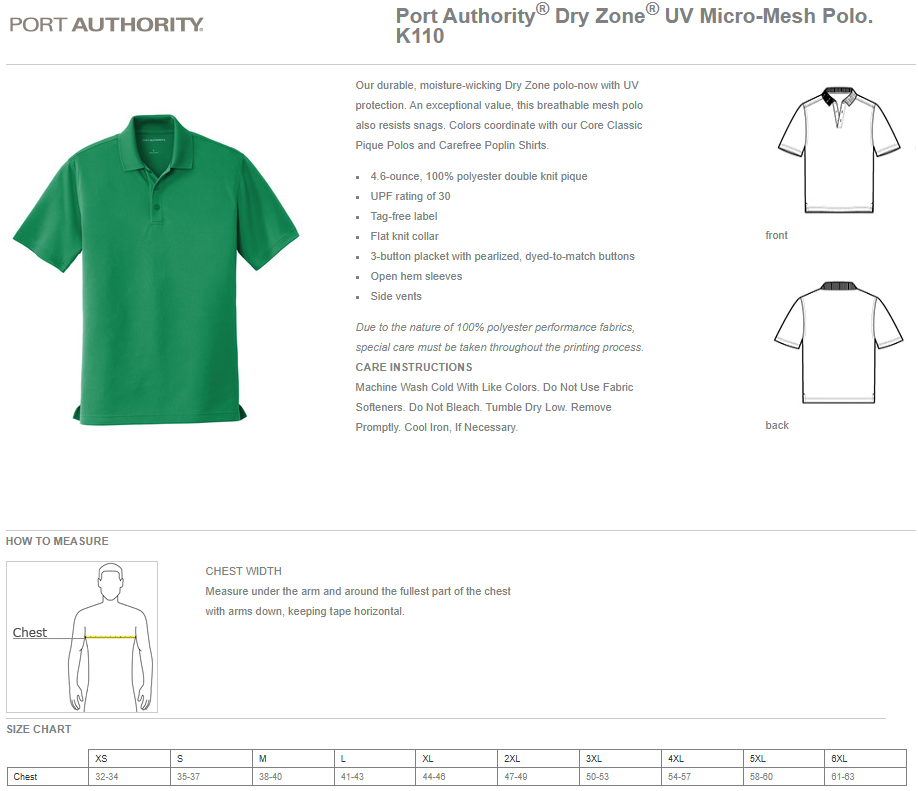 *REQUIRED* Horizon Music Polo