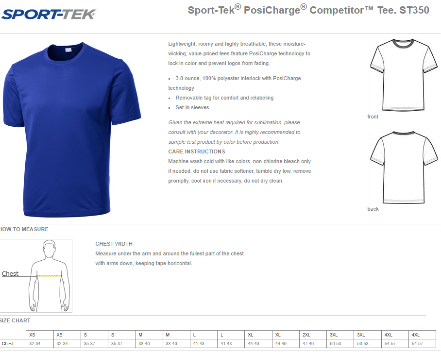 Hawks Track Short Sleeve T-shirt