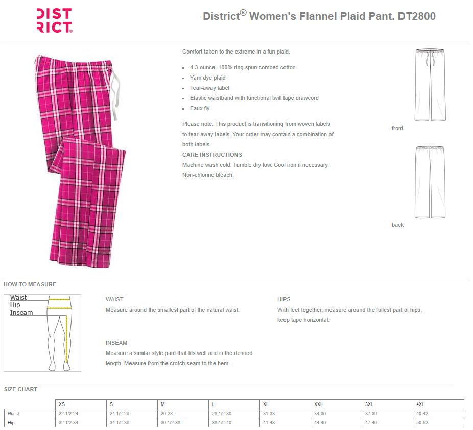 Titan Booster Flannel PJ Bottoms