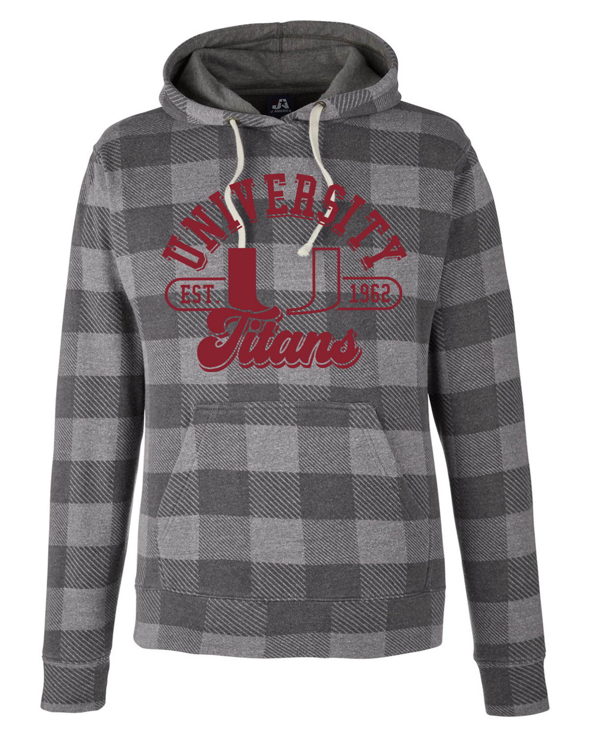 Titan Booster Plaid Hoodie
