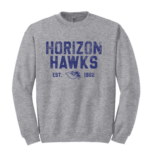 Hawks PTO EST. Crew Sweatshirt