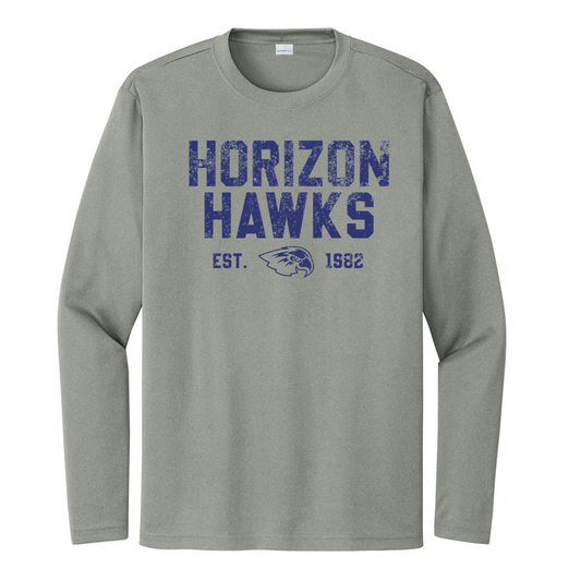 Hawks PTO EST. Long Sleeve Performance T-shirt