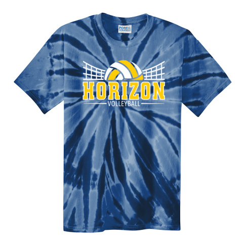 Hawks Volleyball Tie Dye T-shirt