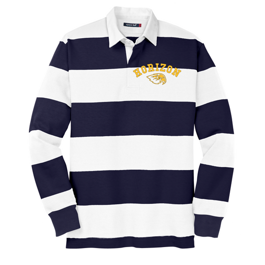 Hawks Wrestling Long Sleeve Rugby Shirt