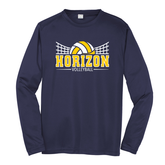 Hawks Volleyball Long Sleeve Performance T-shirt