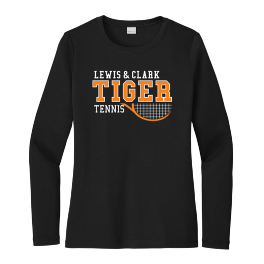 LC Tiger Tennis Ladies Performance Long Sleeve