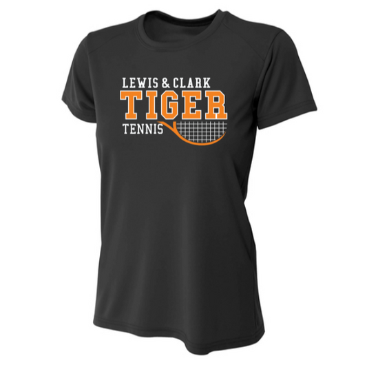 LC Tiger Tennis Ladies Performance T-shirt