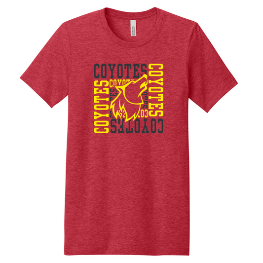 Chester Staff Unisex Red Heather T-Shirt