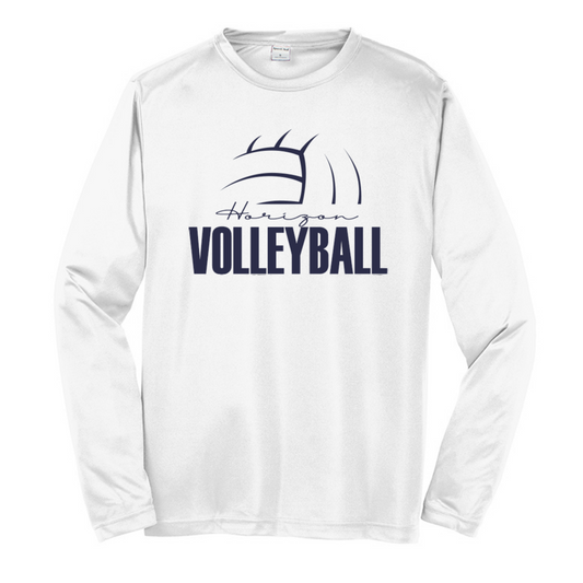 Hawks Volleyball Long Sleeve Performance T-shirt