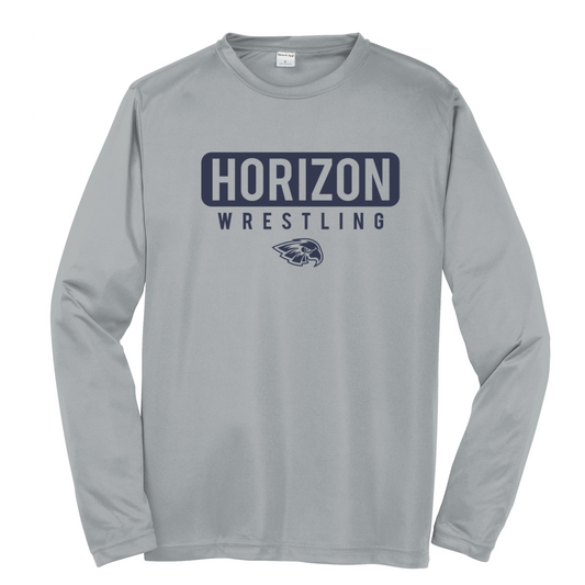 Hawks Wrestling Long Sleeve Performance T-shirt