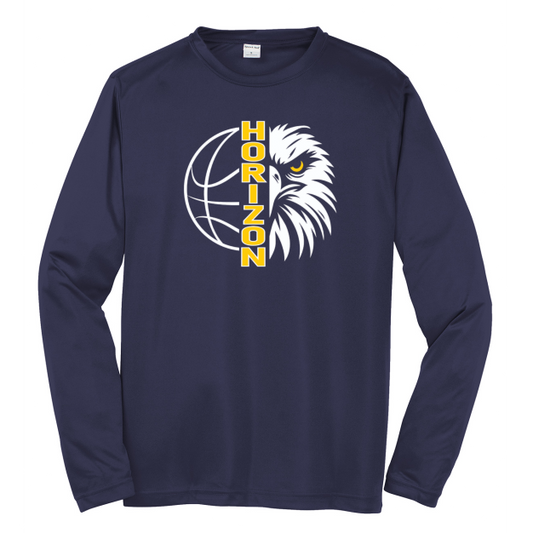 Hawks Basketball Long Sleeve Shirt