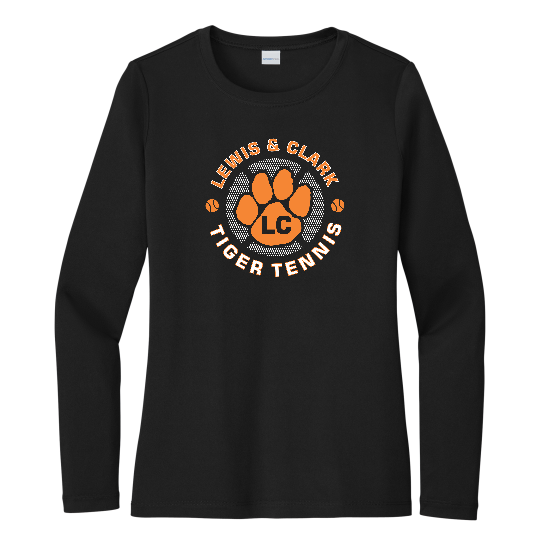 LC Tiger Tennis Ladies Performance Long Sleeve