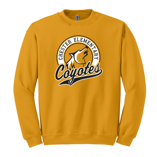 Chester Coyotes Crew Sweatshirts