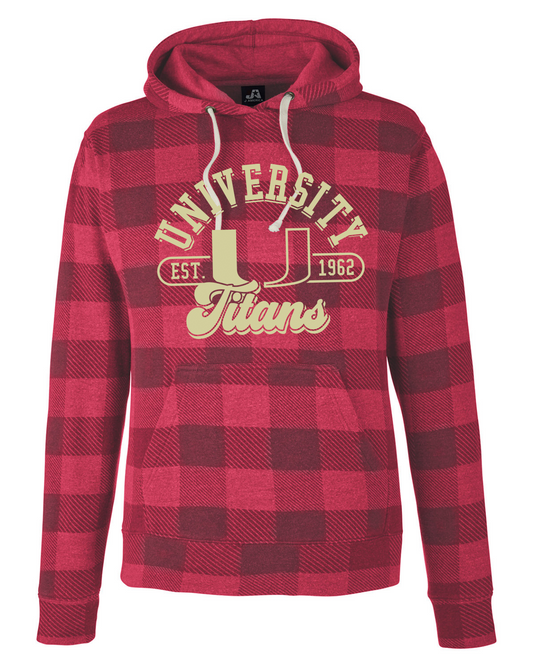 Titan Booster Plaid Hoodie